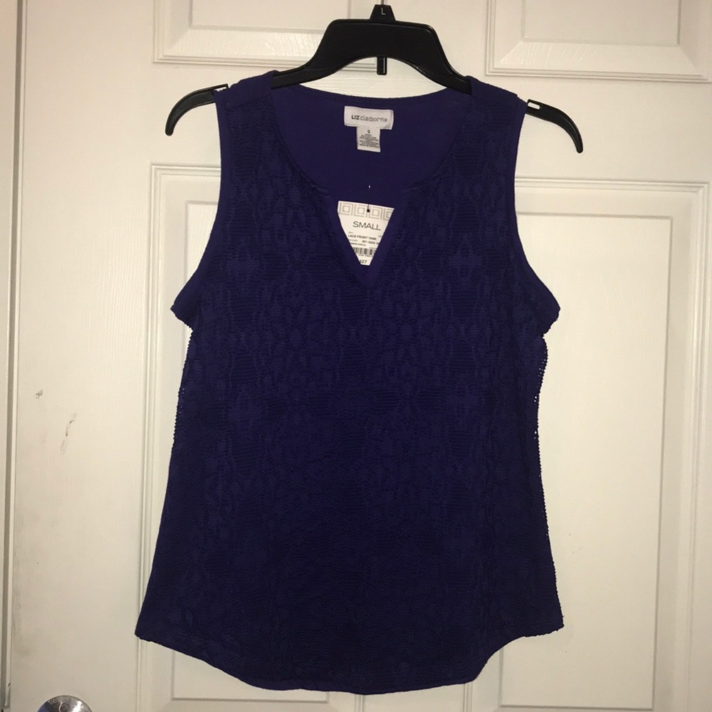 Lace front tank